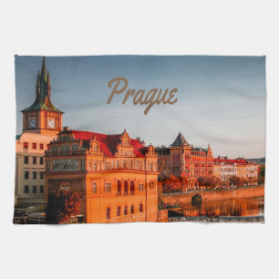 Prag Hauptstadt der Tschechischen Republik Geschirrtuch