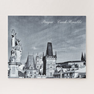 Prag, Karlsbrücke, Schloss - Tschechien (Vintag)