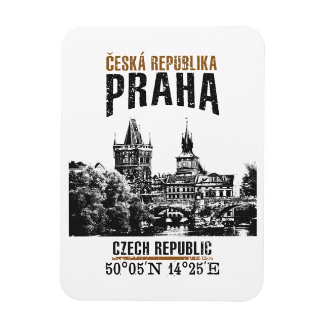 Prag Magnet (Vertikal)
