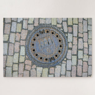 Prag Manhole Cover, Tschechische Republik