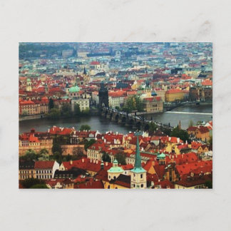 Prag Postcard Postkarte