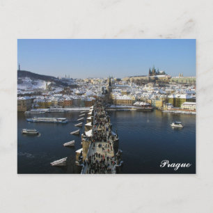 Prag Postcard Postkarte