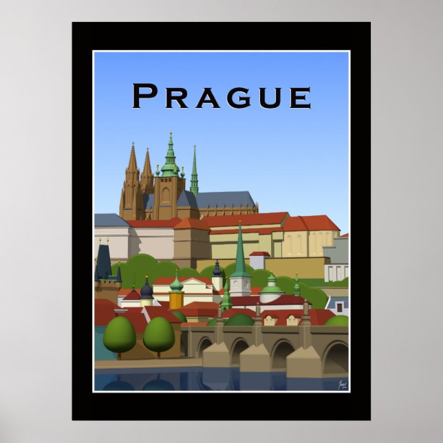 Prag Poster (Vorne)