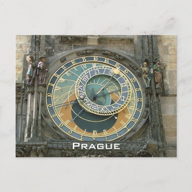 Prag Postkarte (Vorderseite)