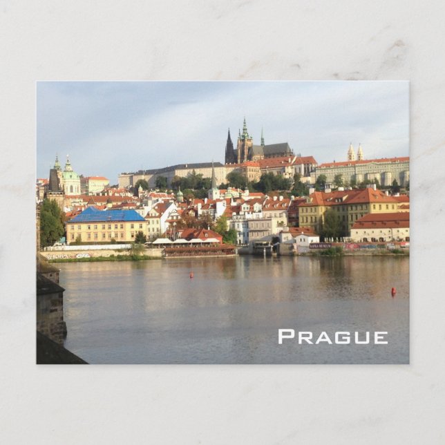 Prag Postkarte (Vorderseite)