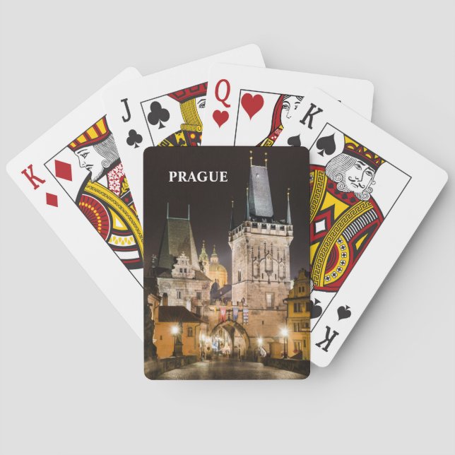 Prag Premium Spielkarten (Rückseite)