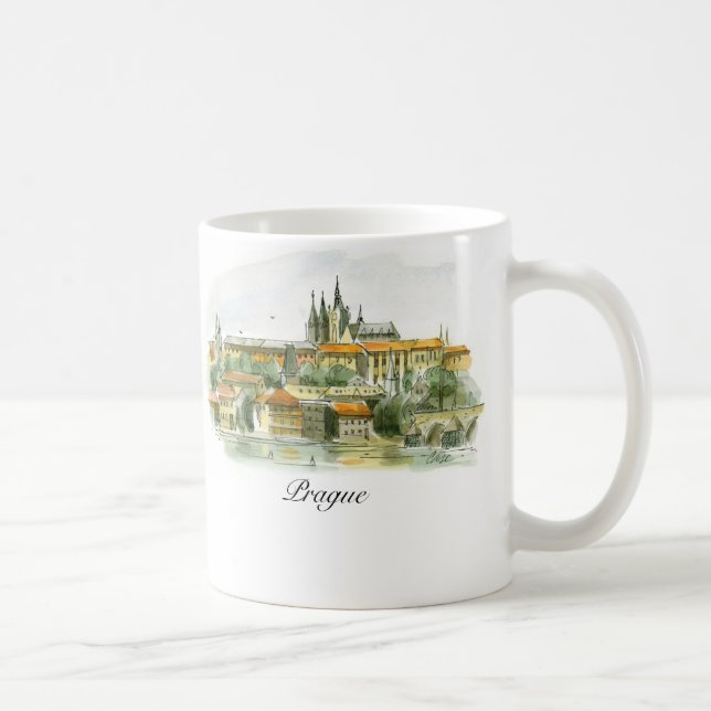 Prag-Schloss 11 Unze. Tasse (Rechts)