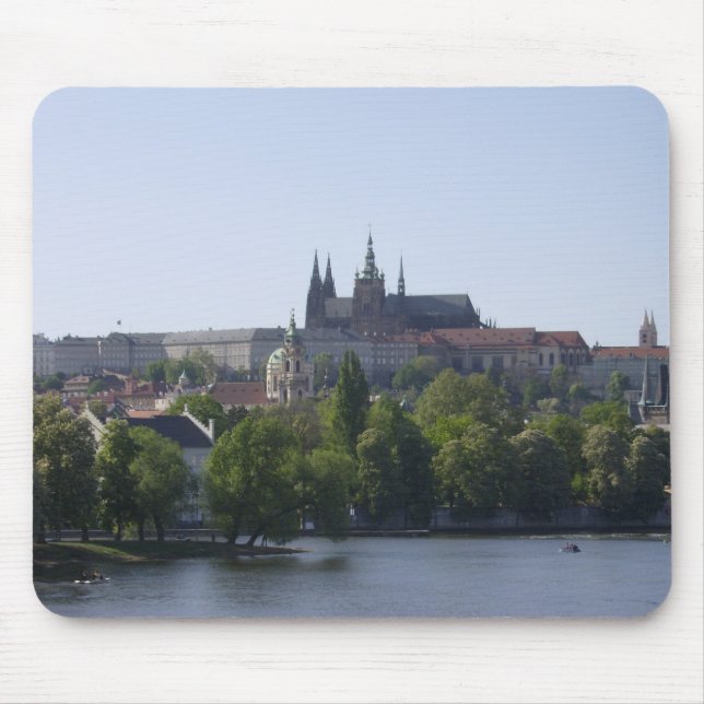 Prag-Schloss Mousepad (Vorne)