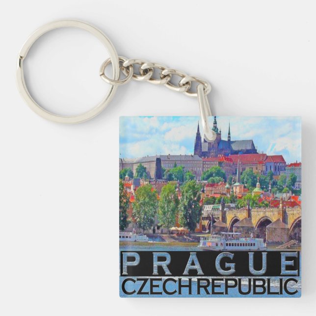 Prag Schlüsselanhänger (Vorderseite)