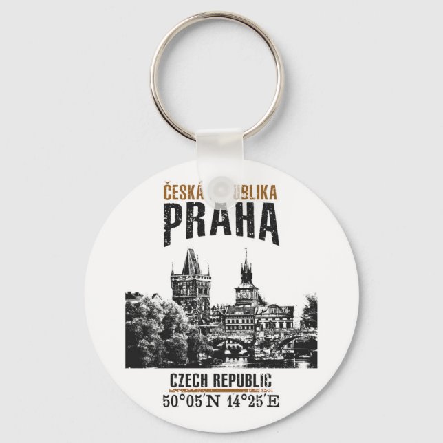 Prag Schlüsselanhänger (Vorderseite)