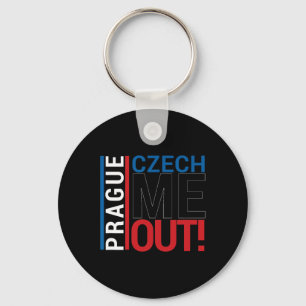 Prag Shirt Liebe Tschechien Mich Verrückt Tschechi Schlüsselanhänger