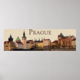 Prag: Skyline der Altstadt Poster