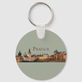 Prag: Skyline der Altstadt Schlüsselanhänger