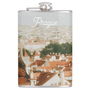 Prag Stadtansicht Souvenir Flachmann