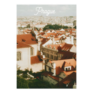 Prag Stadtansicht Souvenir Fotodruck