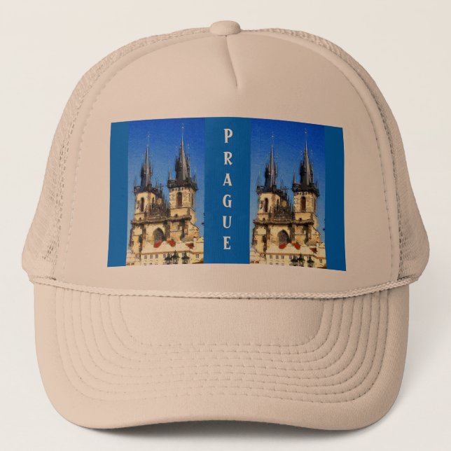 Prag Truckerkappe (Vorderseite)