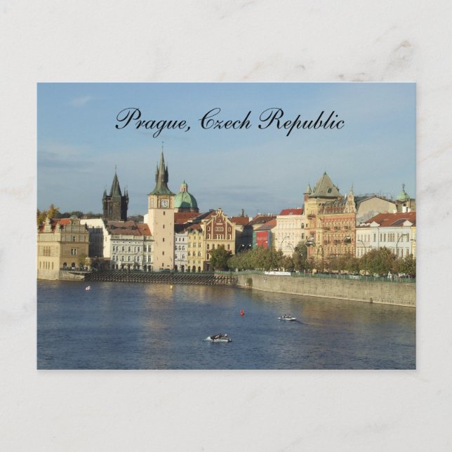 Prag Tschechische Post Card Postkarte (Vorderseite)
