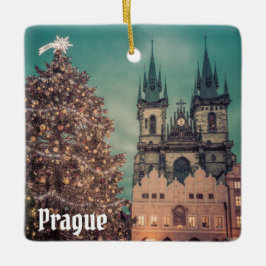 Prag Tschechische Republik Altstadt Foto Weihnacht Keramikornament