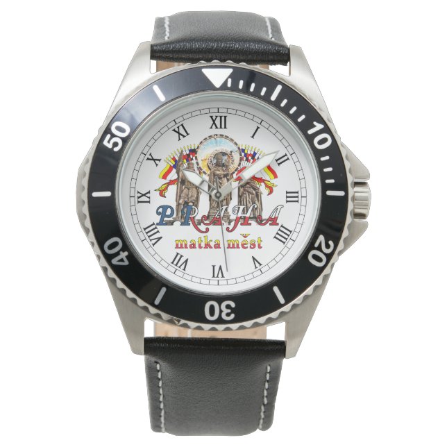 Prag Tschechische Republik Armbanduhr (Vorderseite)