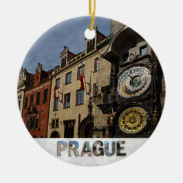Prag Tschechische Republik Astronomische Uhr Weihn Keramik Ornament