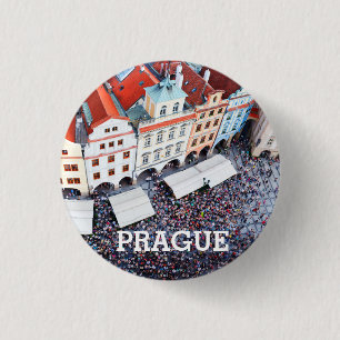 Prag, Tschechische Republik Button