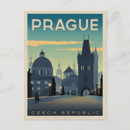 Prag, Tschechische Republik Postkarte