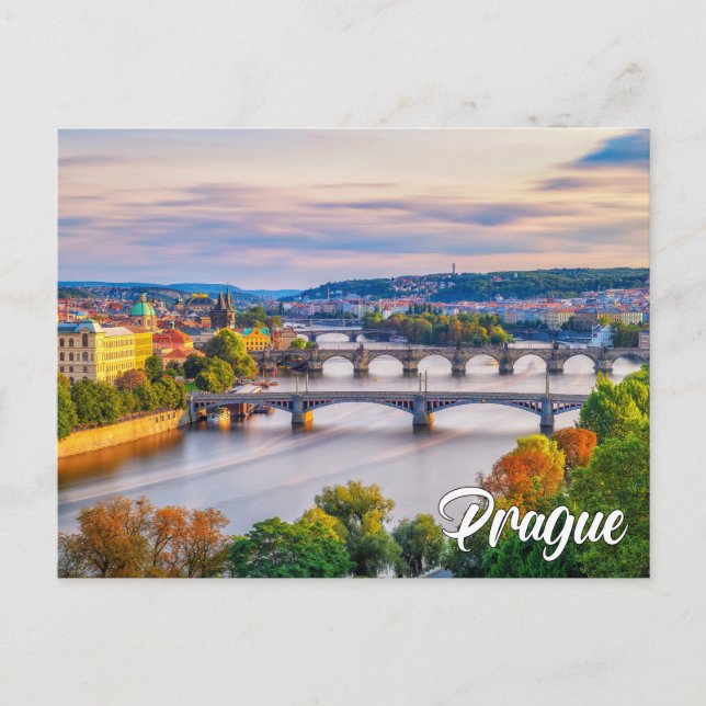 Prag, Tschechische Republik Postkarte (Vorderseite)