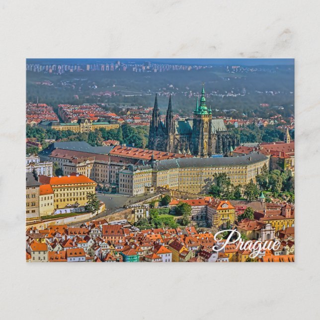 Prag, Tschechische Republik Postkarte (Vorderseite)