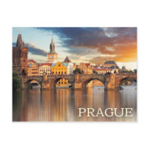 Prag, Tschechische Republik Postkarte