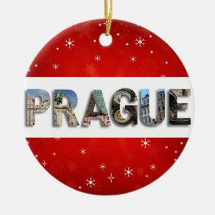 Prag Tschechische Republik Reisen Foto Weihnachten Keramik Ornament
