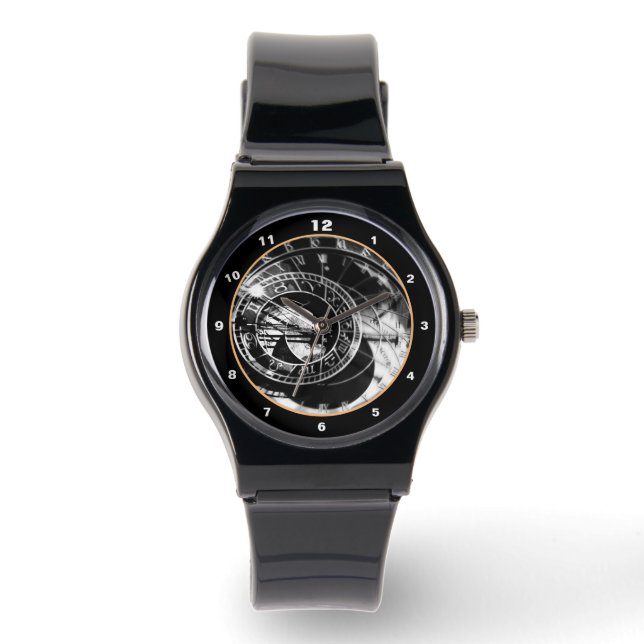 Prag Uhr, astronomische Uhr - Orloj /sport (Vorderseite)