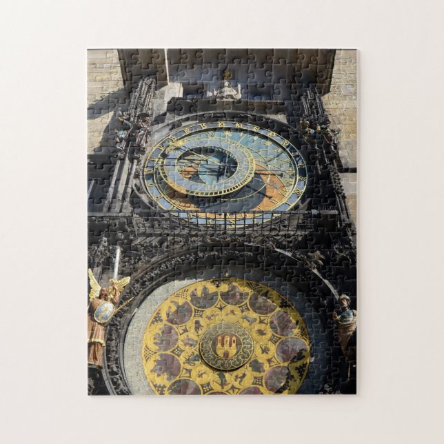 Prag und astronomische Uhr - Orloj/Tschechien (Vertikal)