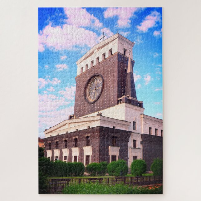 Prag und Kirche des Herzens/Tschechien (Vertikal)