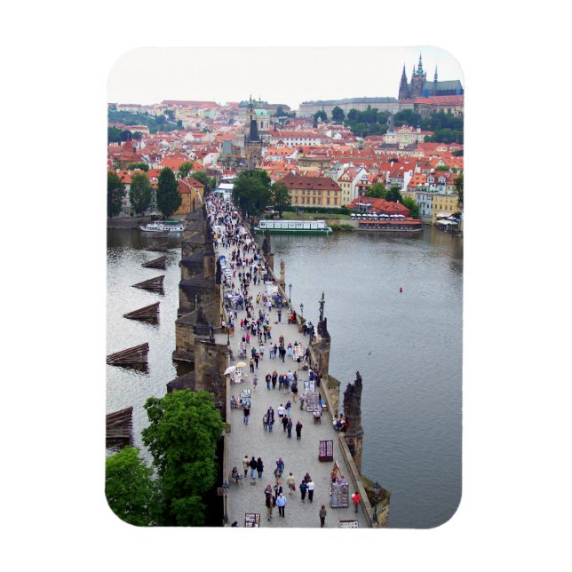 Prag View Magnet (Vertikal)