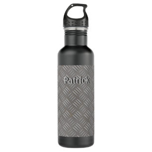 Prägeartige Aluminiummetallblick-Gewohnheit Trinkflasche