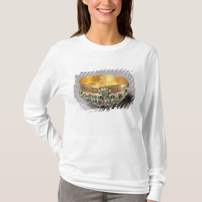 Prägeartiges Schüssel-Set T-Shirt (Vorderseite)