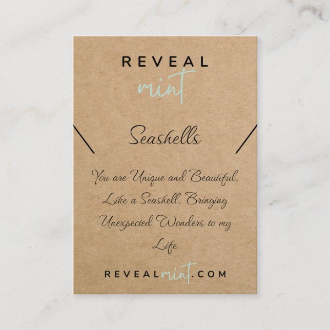 Prägebrauch Visitenkarte (Vorderseite)