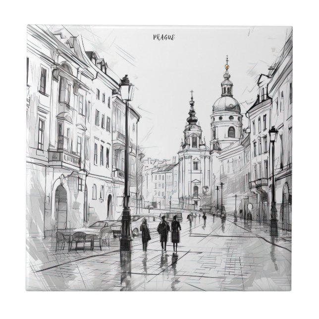 Prager alt fliese (Vorderseite)