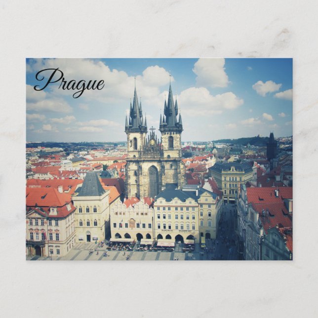 Prager Altstadt Postkarte (Vorderseite)
