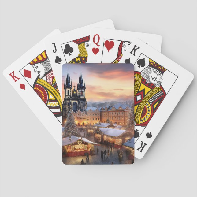Prager Burg Spielkarten (Rückseite)