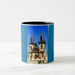 Prager Burg Zweifarbige Tasse
