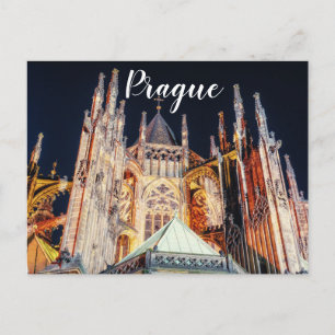 Prager Kathedrale der Heiligen Vitus Postkarte