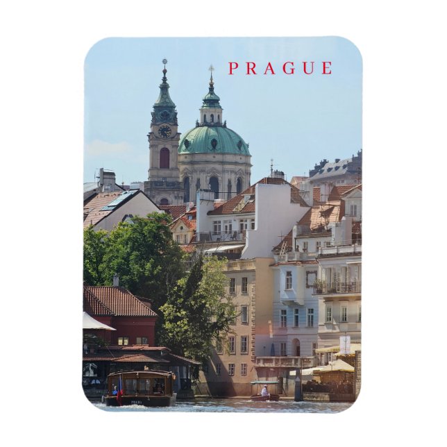 Prager Kirchenansicht Kühlschrankmagnet Magnet (Vertikal)