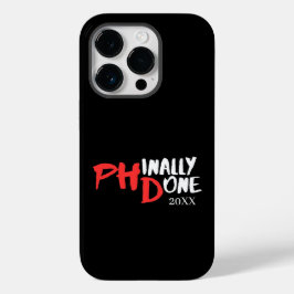 Prägnant gemacht - Design für Black PHD-Abschluss Case-Mate iPhone 14 Pro Hülle