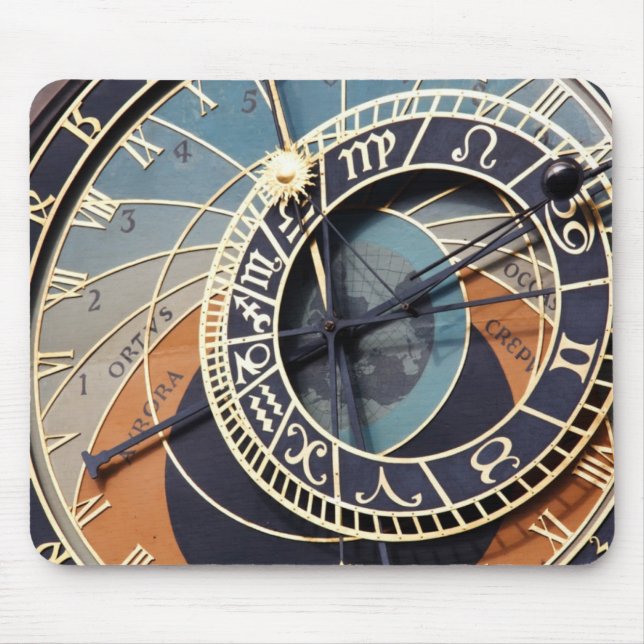 prague astronomische Uhr Mousepad (Vorne)