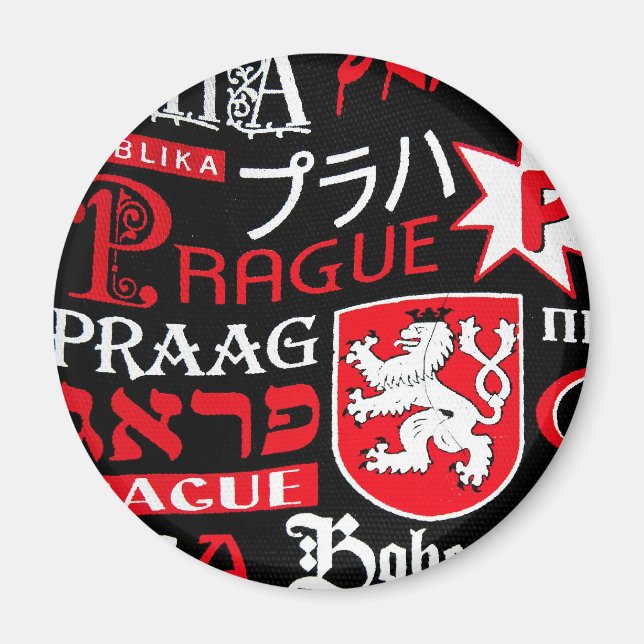 Prague Bohemia Magnet (Vorne)