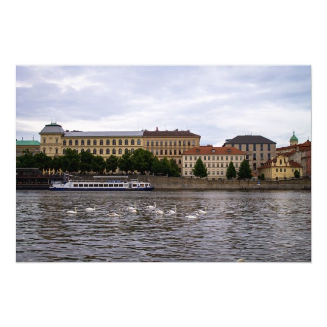 Prague Cityscape Fotodruck (Vorne)