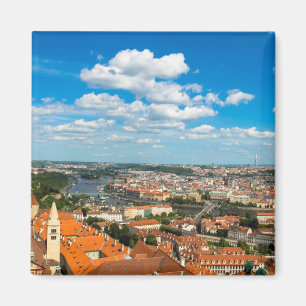 Prague Cityscape Magnet