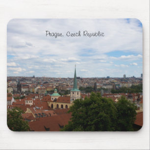 Prague Cityscape Mousepad