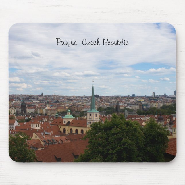 Prague Cityscape Mousepad (Vorne)